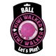 Kiwi Walker Let's Play Ball Pink - piłka dla psa, różowa