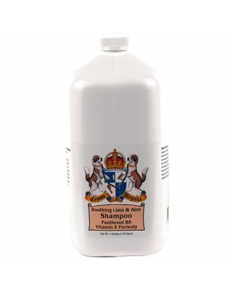 Crown Royale Soothing Oats & Aloe Shampoo - łagodząco-nawilżający szampon dla psa, koncentrat 1:8 - 3,8L
