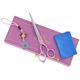 Madan Straight Pet Grooming Scissors 6,5" - profesjonalne, ultralekkie nożyczki proste z japońskiej stali nierdzewnej, aluminiowa rękojeść