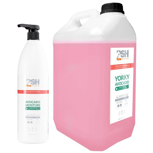 PSH Pro Avocado Moisture Shampoo  - szampon nawilżający do długiej sierści i kręconej, koncentrat 1:3