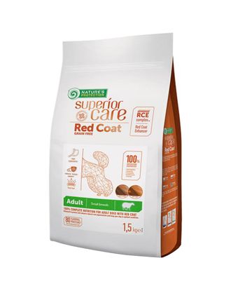 Nature’s Protection Superior Care Red Coat Small Breeds Lamb - karma dla rudych psów, małych ras, z jagnięciną i krylem