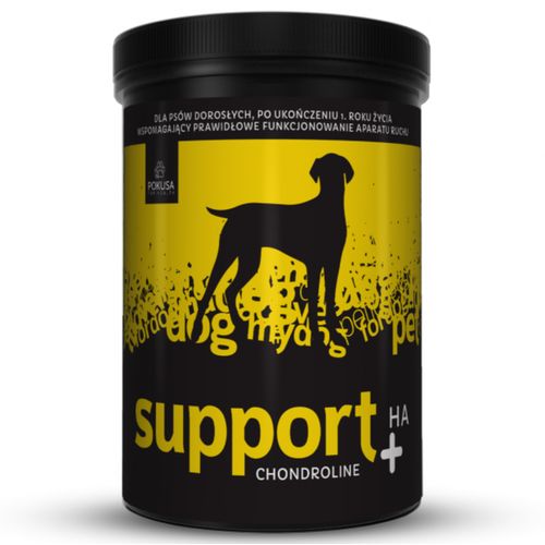 Pokusa ChondroLine Support +HA 350g - preparat wspierający i odżywiający aparat ruchu, dla psów dorosłych 