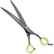 P&W Black Widow Curved Scissors 8" - profesjonalne nożyczki groomerskie, gięte