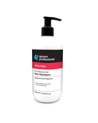 Groom Professional Dirty Dogs - szampon dogłębnie myjący dla psów o mocno zabrudzonej sierści, koncentrat 1:20 - 350ml