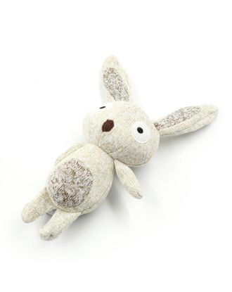 Record Cotton Rabbit 30cm - bawełniany królik, zabawka dla psa z piszczałką 