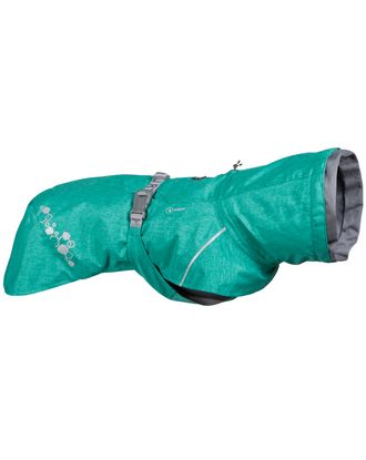Hurtta Monsoon Coat II Eco Peacock - kurtka przeciwdeszczowa dla psa