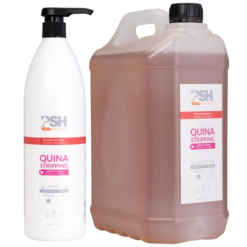PSH Pro Quina Stripping Shampoo - szampon teksturyzujący dla psów szorstkowłosych, z chininą, koncentrat 1:4