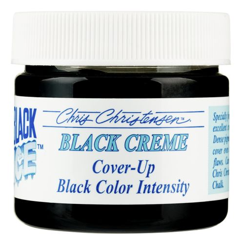 Chris Christensen Black Ice Creme 71g  krem kryjący przebarwienia i plamy, czarny