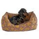 Kiwi Walker & Friends Sofa Pet Bed Brown - lekkie i miękkie legowisko dla psa 