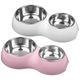 Flamingo Royal Doblo Bowl - podwójna miska dla psa i kota, antypoślizgowa