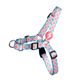 Dashi Coral Front Harness - szelki norweskie dla psa, no-pull, wzór w różowe kółka