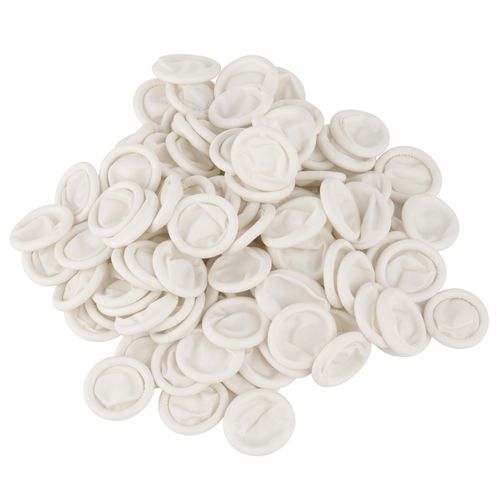 Blovi Trim Finger Condoms White 100szt. - paluszki lateksowe do trymowania, białe