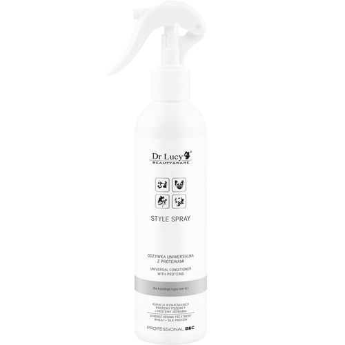 Dr Lucy Style Spray - uniwersalna odżywka w sprayu z proteinami jedwabiu - Pojemność: 250ml
