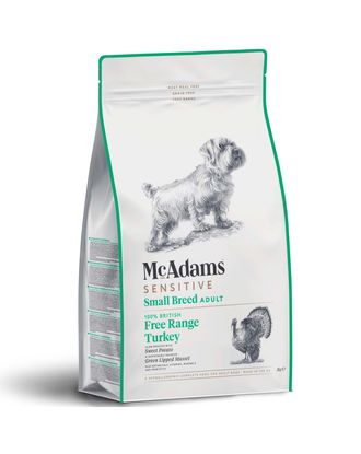 McAdams Sensitive Small Breed Free Range Turkey - wypiekana karma z indykiem dla psów małych ras - 2kg