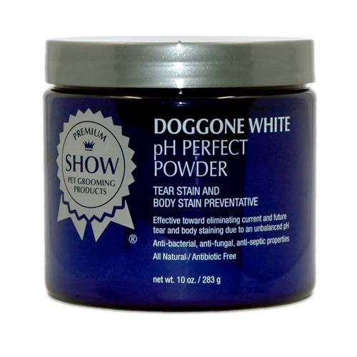 Show Premium DogGone pH Perfect Powder 283g - wielozadaniowy preparat w formie proszku, do usuwania plam i przebarwień z sierści