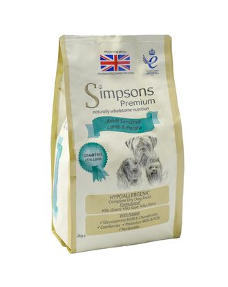Simpsons Premium Adult Sensitive Lamb &amp; Potato - karma dla psów wrażliwych, jagnięcina i ziemniaki