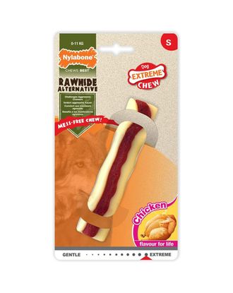 Nylabone Extreme Rawhide Roll - gryzak dla psa, o smaku kurczaka
