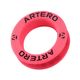 Artero Marte Silicone Insert - silikonowy ring do nożyczek, czerwony