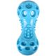 Flamingo Squeak Dumbbell  Blue 14cm - zabawka dla psa, gryzak z wypustkami i piszczałką