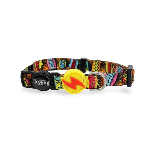 Dashi Boom Cat Collar - obroża dla kota, wzór komiks