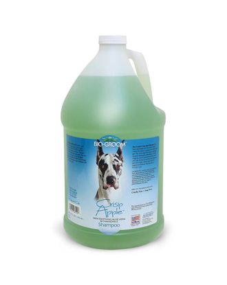 Bio-Groom Crisp Apple Shampoo - delikatny szampon oczyszczający i nawilżający sierść oraz łagodzący podrażnienia skóry, koncentrat 1:8 - 3,8L