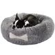 Blovi Bed Plush Donut Gray - mięciutkie, puszyste i antystresowe legowisko dla psa, szare