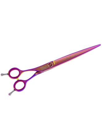 P&W ButterFly Left Scissors 8" - profesjonalne nożyczki groomerskie dla osób leworęcznych, proste