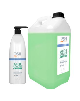 PSH Pro Aloe Lover Shampoo - szampon intensywnie nawilżający do długiej lub gęstej sierści, z aloesem, koncentrat 1:4