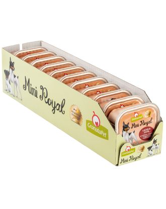 GranataPet Mini Royal Salmon & Turkey - bezzbożowa mokra karma dla psów małych ras, łosoś i indyk