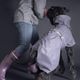 Hurtta Mudventure Reflective Coat Lavender - odblaskowa kurtka przeciwdeszczowa dla psa