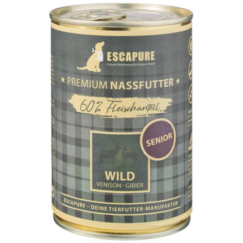 Escapure Senior Wild - mokra karma dla psa seniora, dziczyzna z warzywami