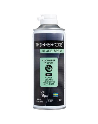 Trimmercide Blade Spray 4in1 Cucumber & Melon 400ml - preparat do konserwacji i czyszczenia ostrzy, zapach ogórka z melonem