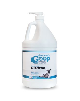 Groomer's Goop Glossy Coat Cleansing Shampoo - głęboko oczyszczający szampon dla psa i kota, do przetłuszczającej się sierści - 3,8L
