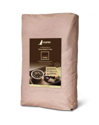 Escapure Premium Pferd - wysokiej jakości karma dla psa, konina wypiekana w piecu - 12kg