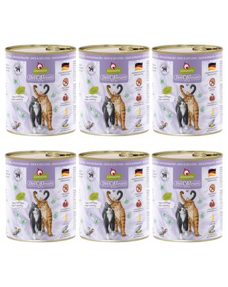 GranataPet DeliCatessen Duck &amp; Poultry - bezzbożowa mokra karma dla kota, kaczka i drób - 6x 800g
