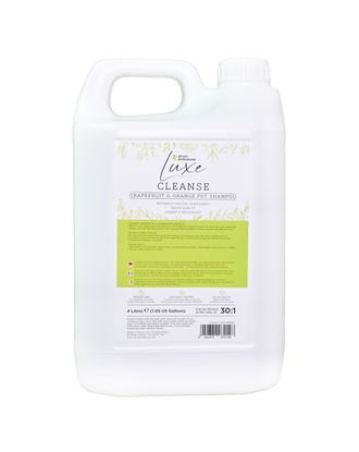 Groom Professional Luxe Cleanse Shampoo - oczyszczający szampon dla psa i kota, o cytrusowym zapachu, koncentrat 1:30 - 4L