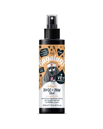 Bugalugs Antiseptic Nose Paw Spray 200ml - spray na łapy i nos psa 