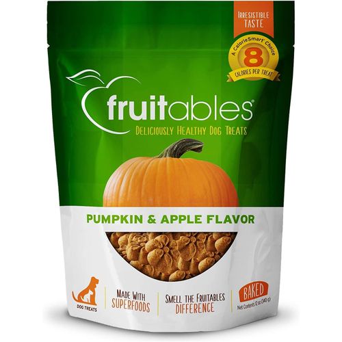  Fruitables Pumpkin & Apple Dog Treats 198g - dyniowe ciastka dla psa, z jabłkiem