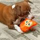 Outward Hound Durablez Fox 16cm - piszcząca zabawka dla psa, bez wypełnienia, pomarańczowy lisek