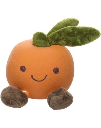 Flamingo Citri Orange Toy - zabawka z piszczałką dla psa, pomarańcza do gryzienia i przytulania