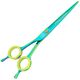 P&W Hulk Lefty Straight Scissors - nożyczki groomerskie z mikroszlifem, dla leworęcznych