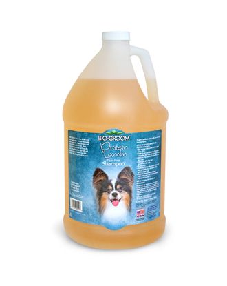 Bio-Groom Protein Lanolin - odżywczy szampon proteinowy na bazie olejku kokosowego dla psów długowłosych - 3,8L
