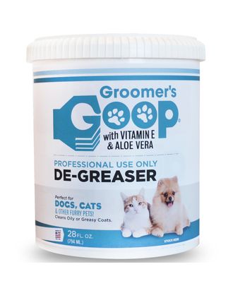 Groomer's Goop De-Greaser Creme - pasta odtłuszczająca do sierści psa i kota, usuwa plamy i nieprzyjemne zapachy - 793g