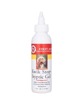 Miracle Care Kwik Stop Styptic Gel - żel tamujący krwawienie, dla psów, kotów i ptaków - 118ml