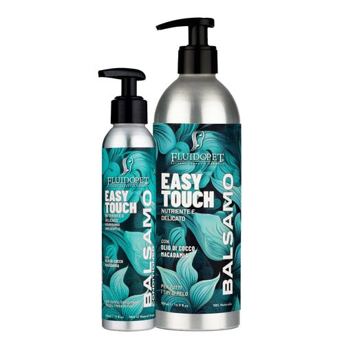 FluidoPet Easy Touch Conditioner - profesjonalna, bardzo wydajna odżywka zmiękczająca sierść, z olejkiem macadamia i kokosowym, dla psów i kotów