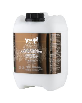 Yuup! Professional Oatmeal Conditioner - wegańska odżywka z owsem koloidalnym dla psa i kota, do wszystkich typów sierści, koncentrat 1:10 - 10L