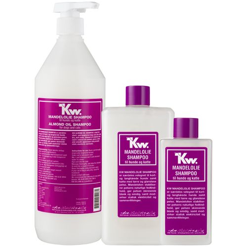 KW Almond Shampoo - nawilżający szampon z olejkiem migdałowym dla psa i kota, koncentrat 1:3
