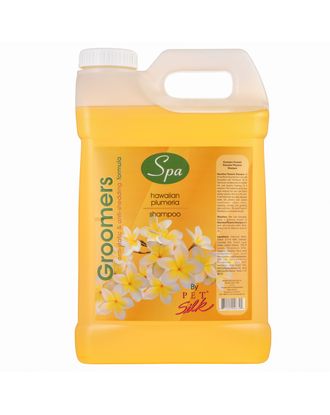 Pet Silk Spa Formula Hawaiian Plumeria Shampoo- antystatyczny szampon ograniczający wypadanie sierści o zapachu kwiatu Lei, koncentrat 1:16 - 9,5L
