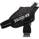 Julius-K9 Power & More Harness Night Camo - szelki dla psa z adaptacyjnym pierścieniem do smyczy, czarne moro
