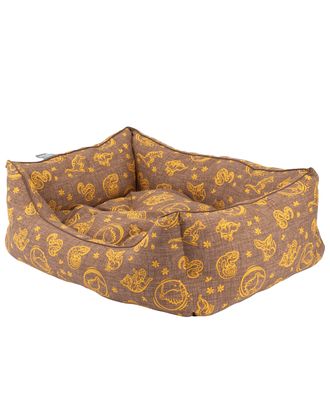 Kiwi Walker & Friends Sofa Pet Bed Brown - lekkie i miękkie legowisko dla psa 